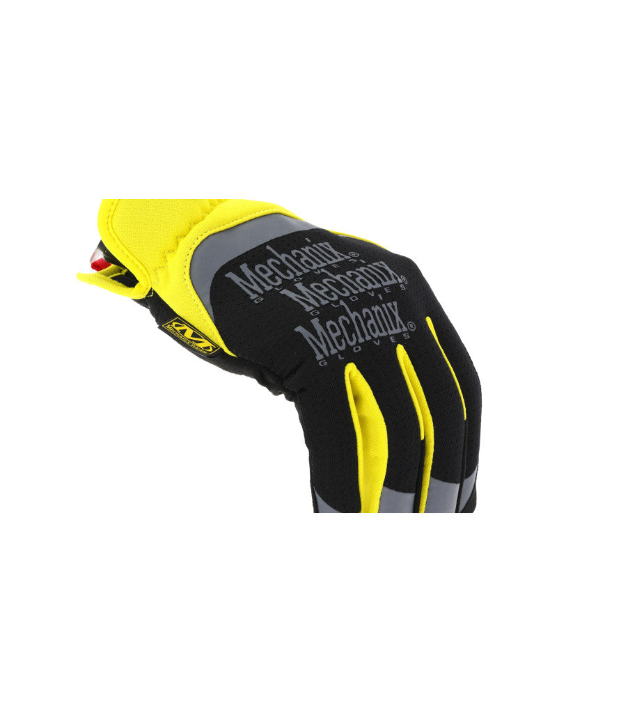 Gants FastFit Noir et jaune - Mechanix-T.A DEFENSE