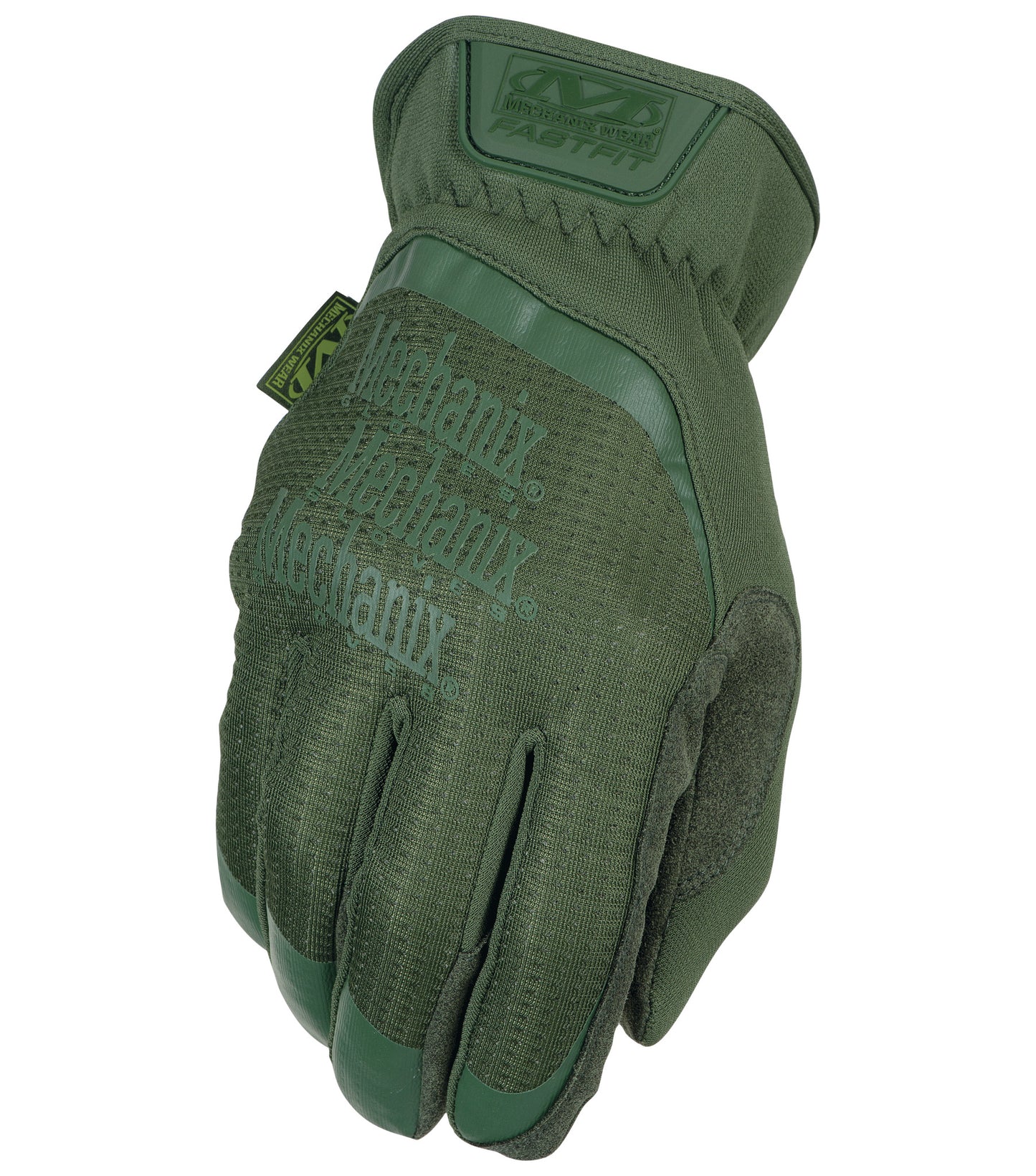 Gants FastFit vert Olive Drab - Mechanix-T.A DEFENSE
