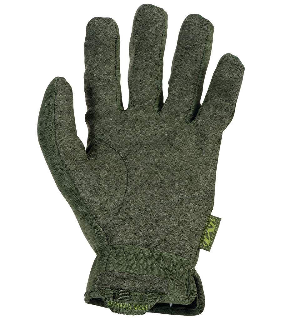 Gants FastFit vert Olive Drab - Mechanix-T.A DEFENSE