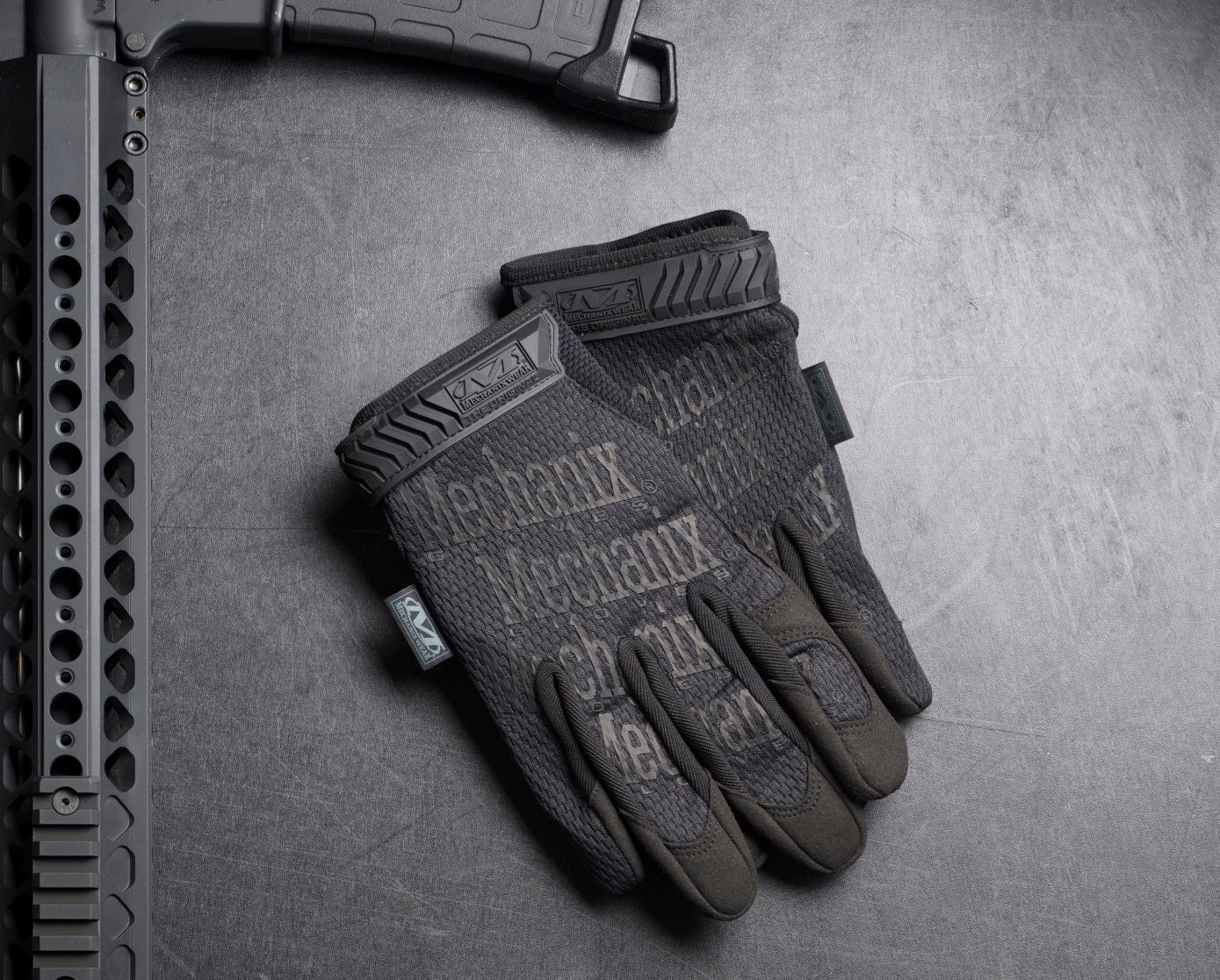 Gants The Original Covert noirs renforcés - Mechanix-T.A DEFENSE