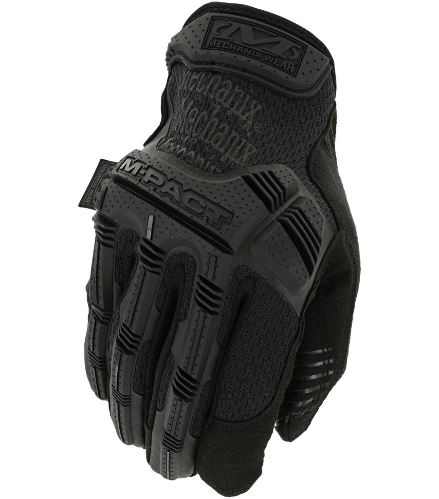 Gants M-Pact covert noirs renforcés - Mechanix-T.A DEFENSE