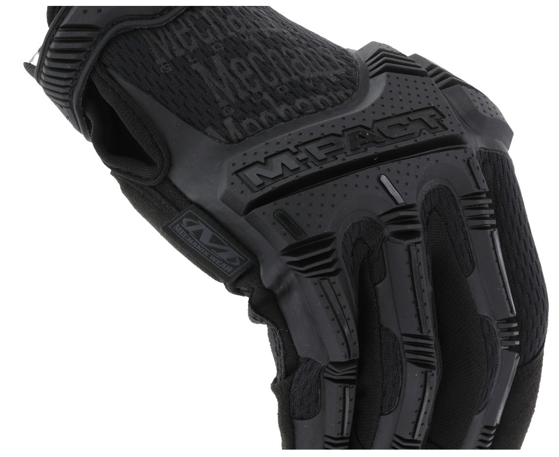 Gants M-Pact covert noirs renforcés - Mechanix-T.A DEFENSE