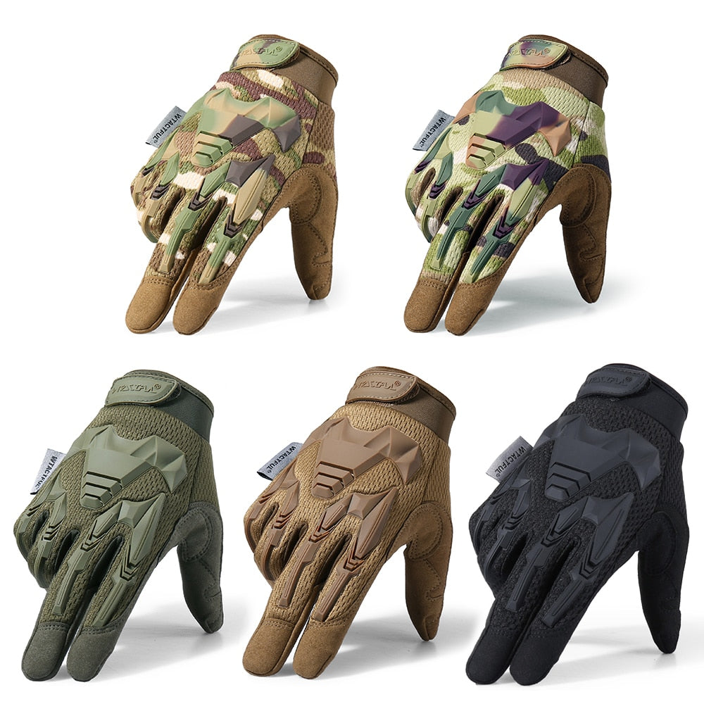 Gants tactiques, gants militaires à écran tactile avec jointure