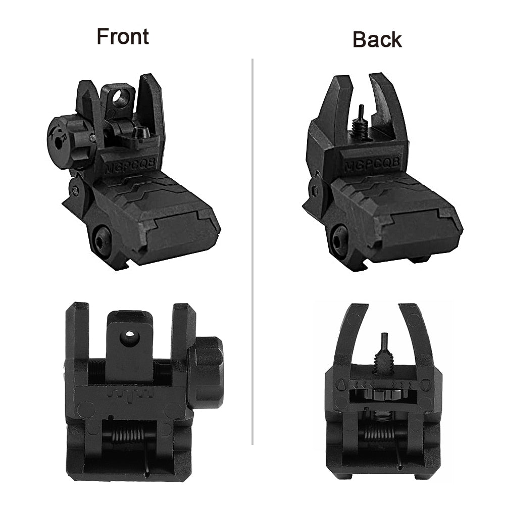 Organes de visée rabattable AR-15 Polymère Nok Nok 2™ MGPCQB-T.A DEFENSE