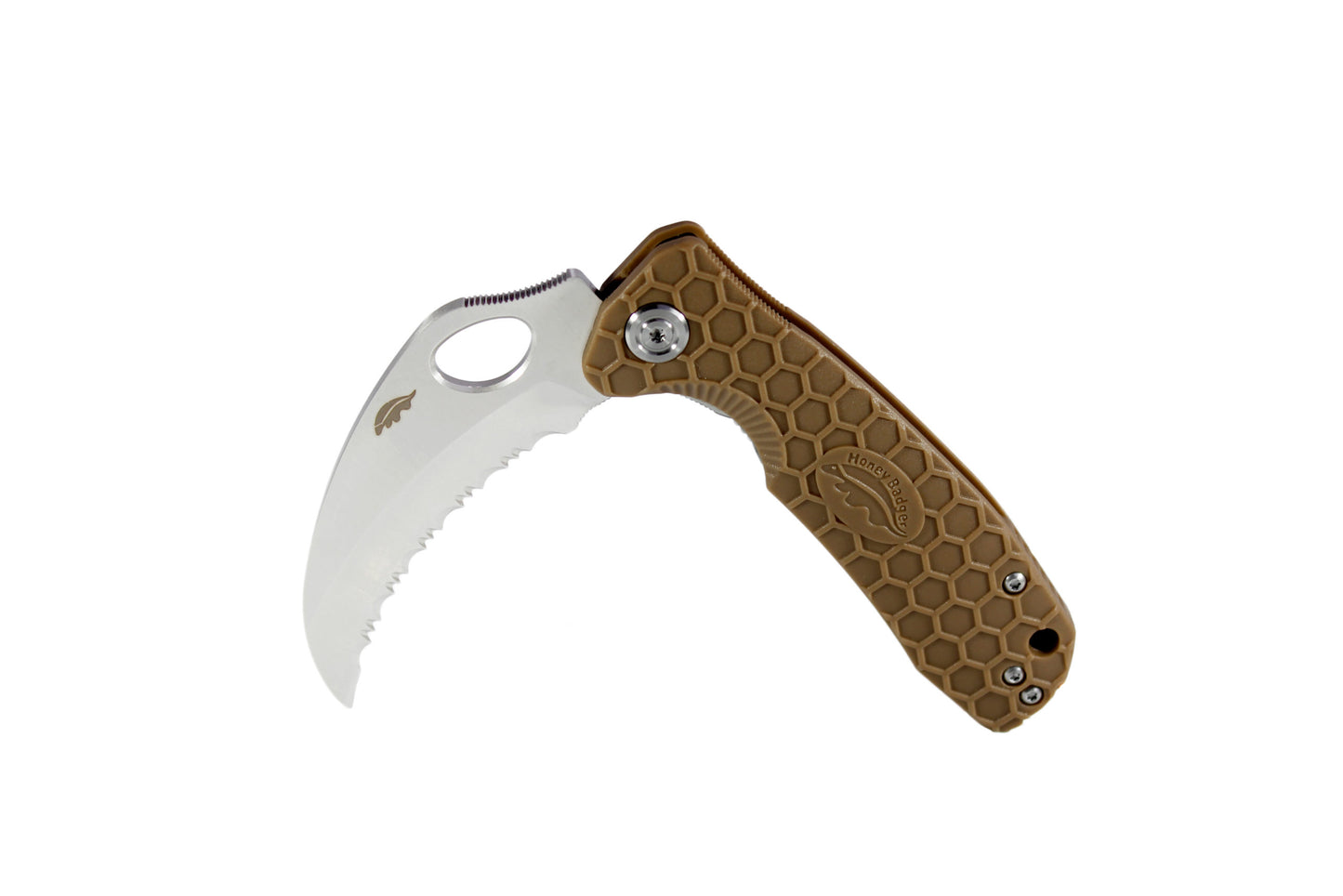 Couteau pliant Claw Large Tan - Honey Badger-T.A DEFENSE