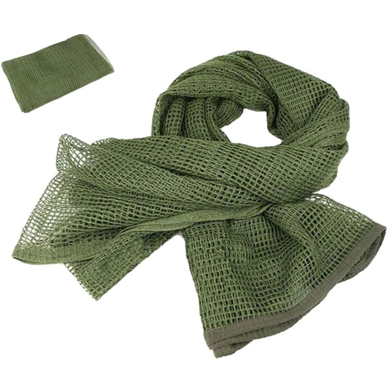 Echarpe filet militaire, vert-T.A DEFENSE