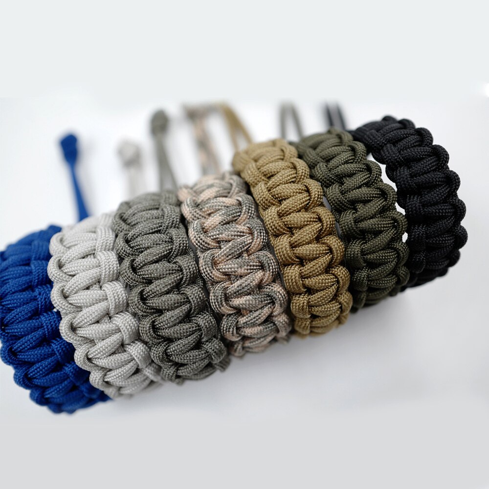 Bracelet de survie en paracorde, 17 cm à 25 cm-T.A DEFENSE