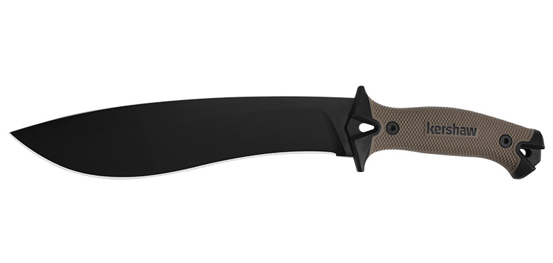 Machette Camp 10, manche tan - Kershaw-T.A DEFENSE