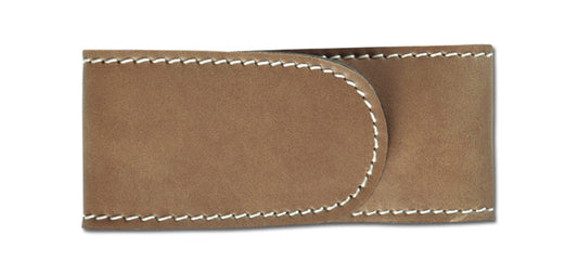 Etui pour couteau en cuir doublé marron 18 - Pielcu-T.A DEFENSE