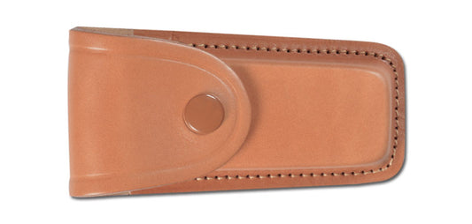Etui pour couteau en cuir moulé doublé marron clair - Pielcu-T.A DEFENSE