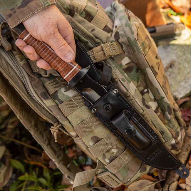 Couteau a lame fixe Super Bowie - SOG-T.A DEFENSE