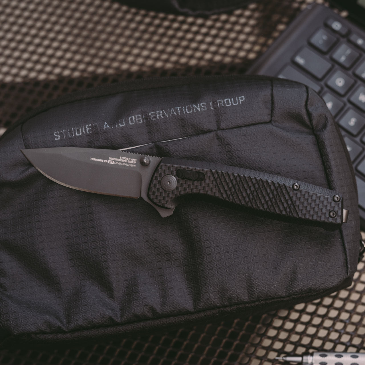 Couteau automatique Terminus XR Noir - SOG-T.A DEFENSE