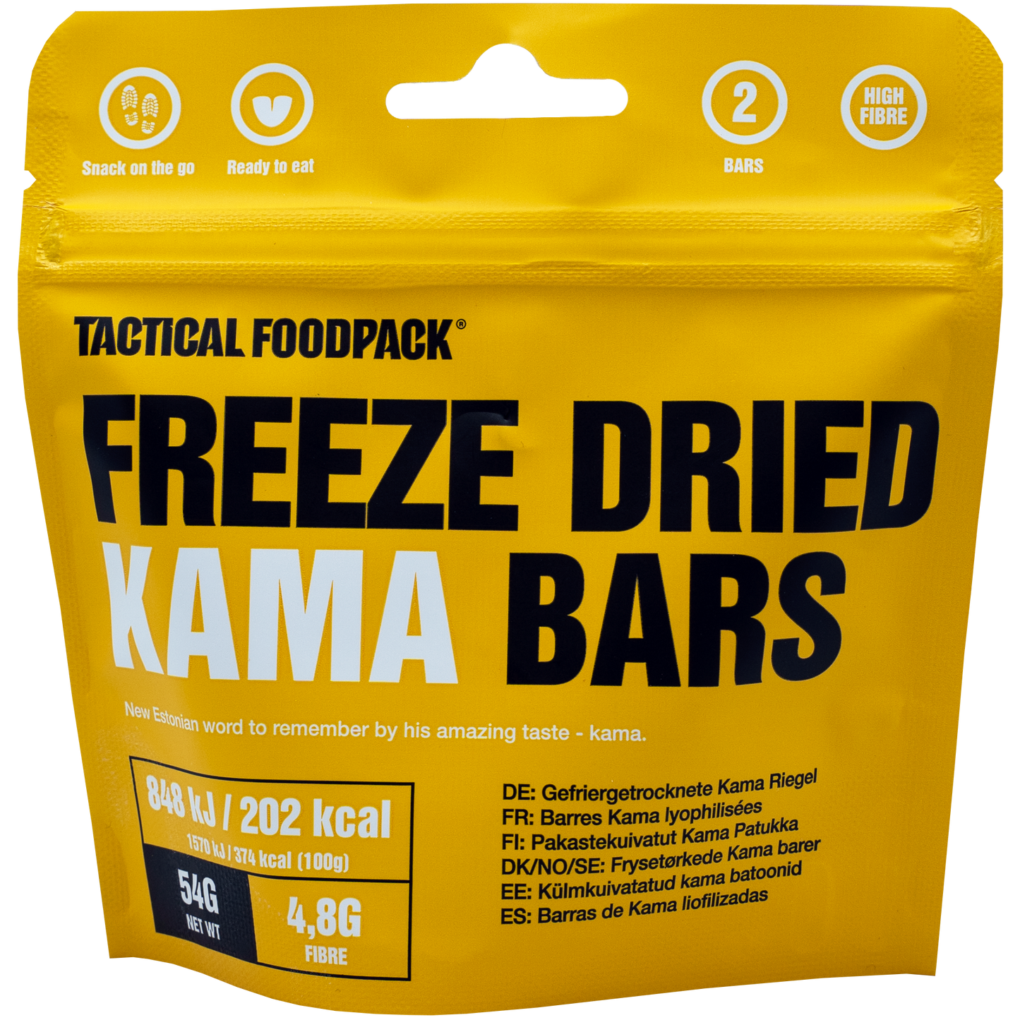 Barres de kama lyophilisées - Tactical Foodpack-T.A DEFENSE