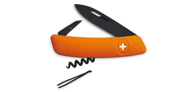 Couteau suisse ALLBLACK - Swiza-T.A DEFENSE