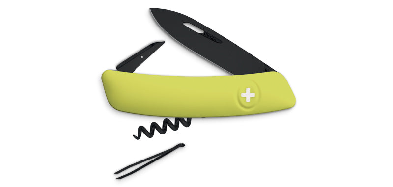 Couteau suisse ALLBLACK - Swiza-T.A DEFENSE