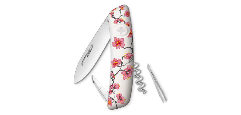 Couteau suisse Edition limitée Florale - Swiza-T.A DEFENSE