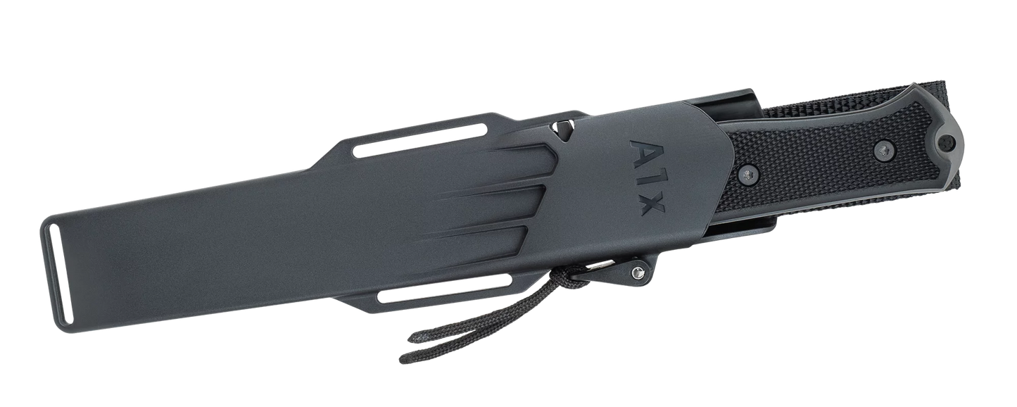 Couteau a lame fixe Expedition Knife black - Fallkniven-T.A DEFENSE