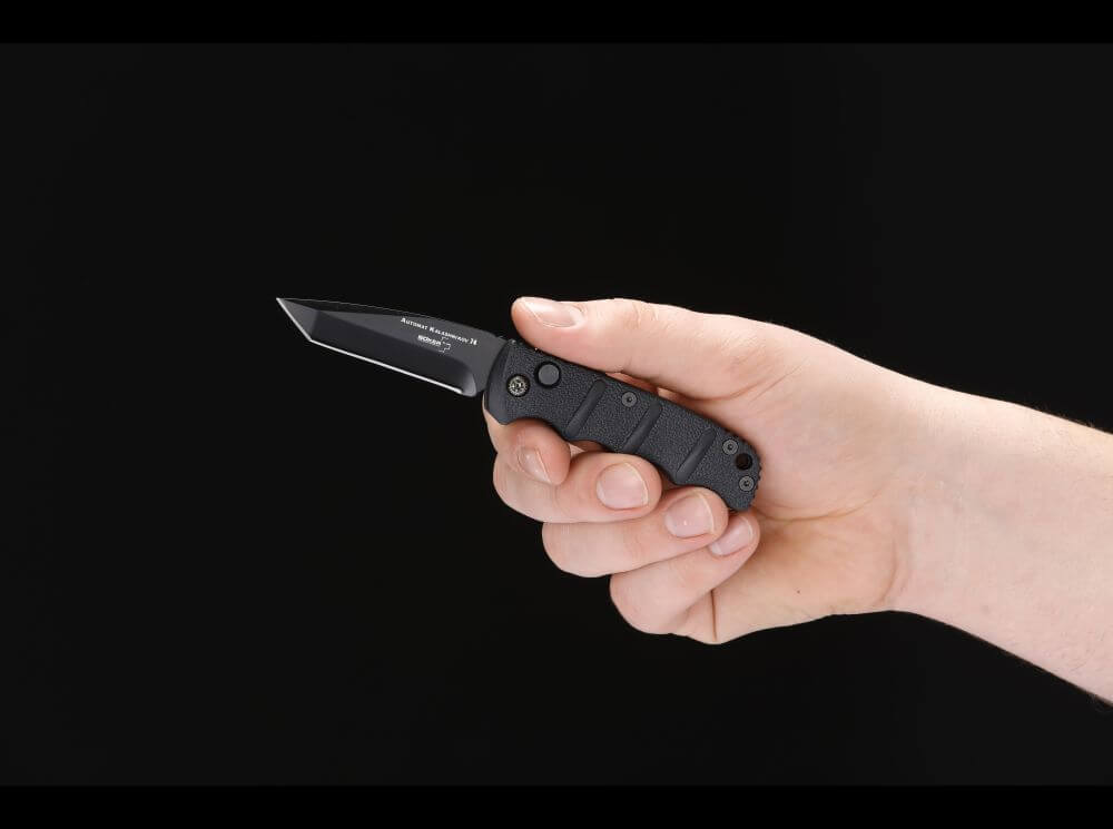 Couteau automatique Kalashnikov AKS-74 Mini Tanto - Boker Plus-T.A DEFENSE