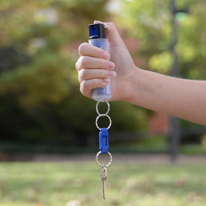 Spray au poivre porte-clés avec marqueur bleu - SABRE RED-T.A DEFENSE