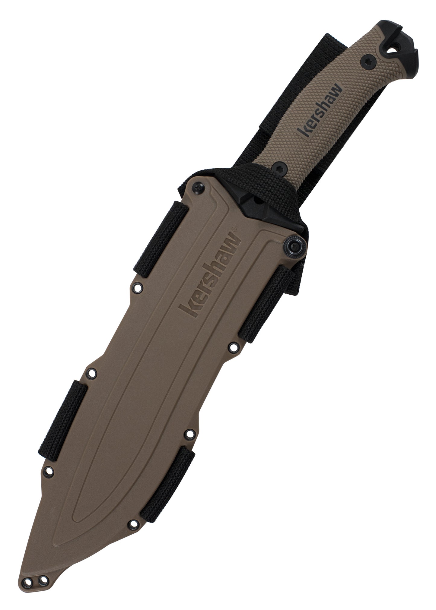 Machette Camp 10, manche tan - Kershaw-T.A DEFENSE