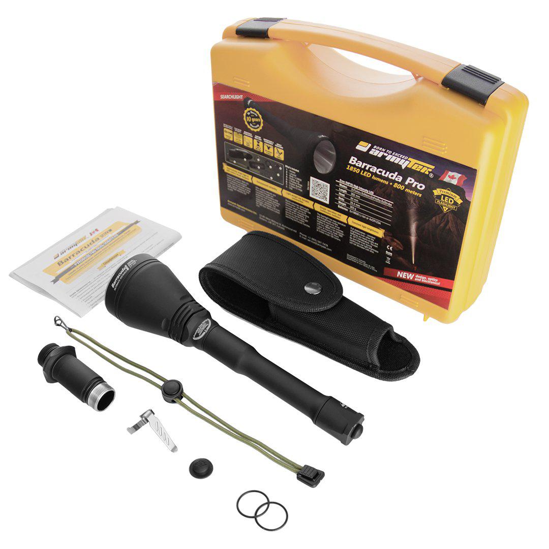 Lampe Tactique de Recherche Barracuda Pro v2 - Armytek-T.A DEFENSE
