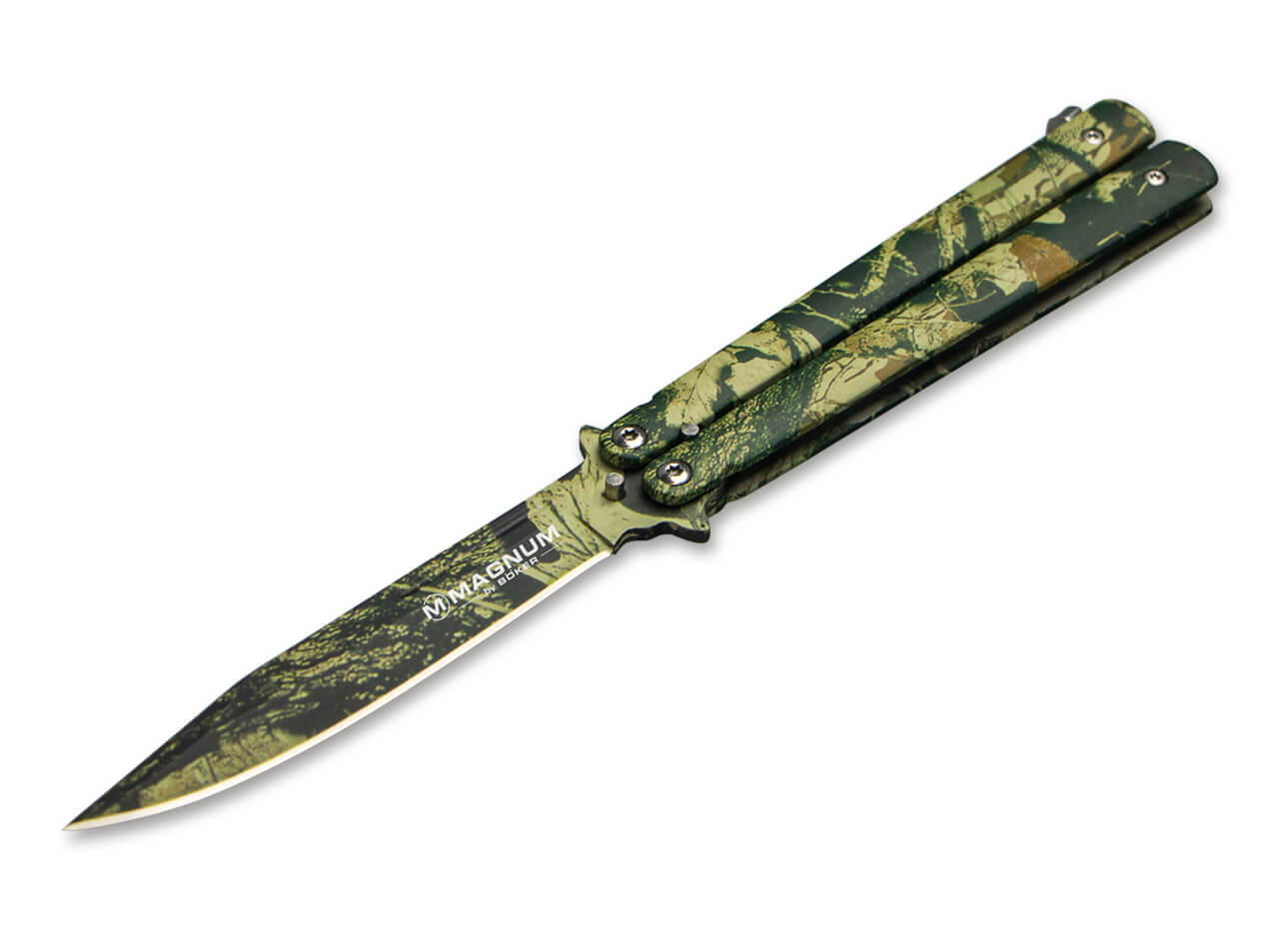 Couteau papillon Balisong Camo - Boker magnum-T.A DEFENSE