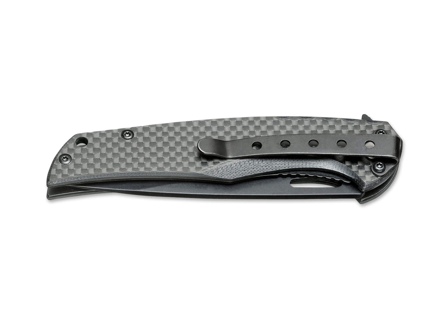 Couteau pliant Black Carbon - Boker magnum-T.A DEFENSE