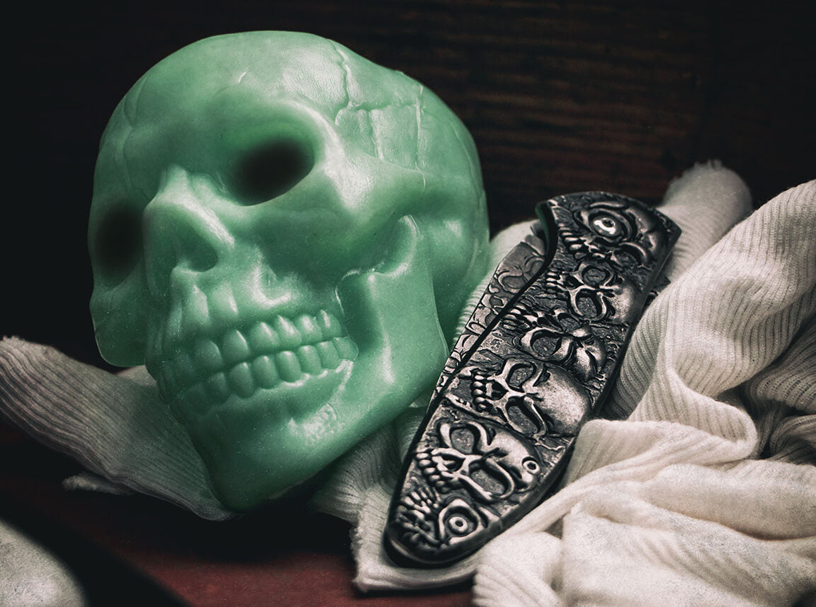 Couteau pliant Dia de los Muertos - Boker magnum-T.A DEFENSE
