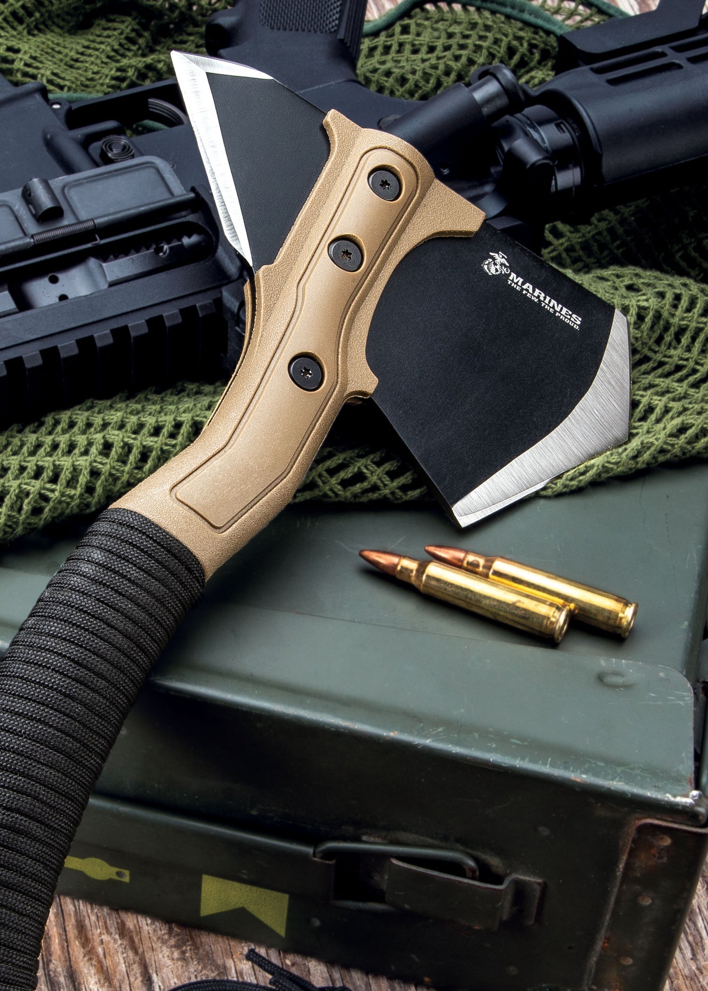 Hache tactique USMC Field-T.A DEFENSE