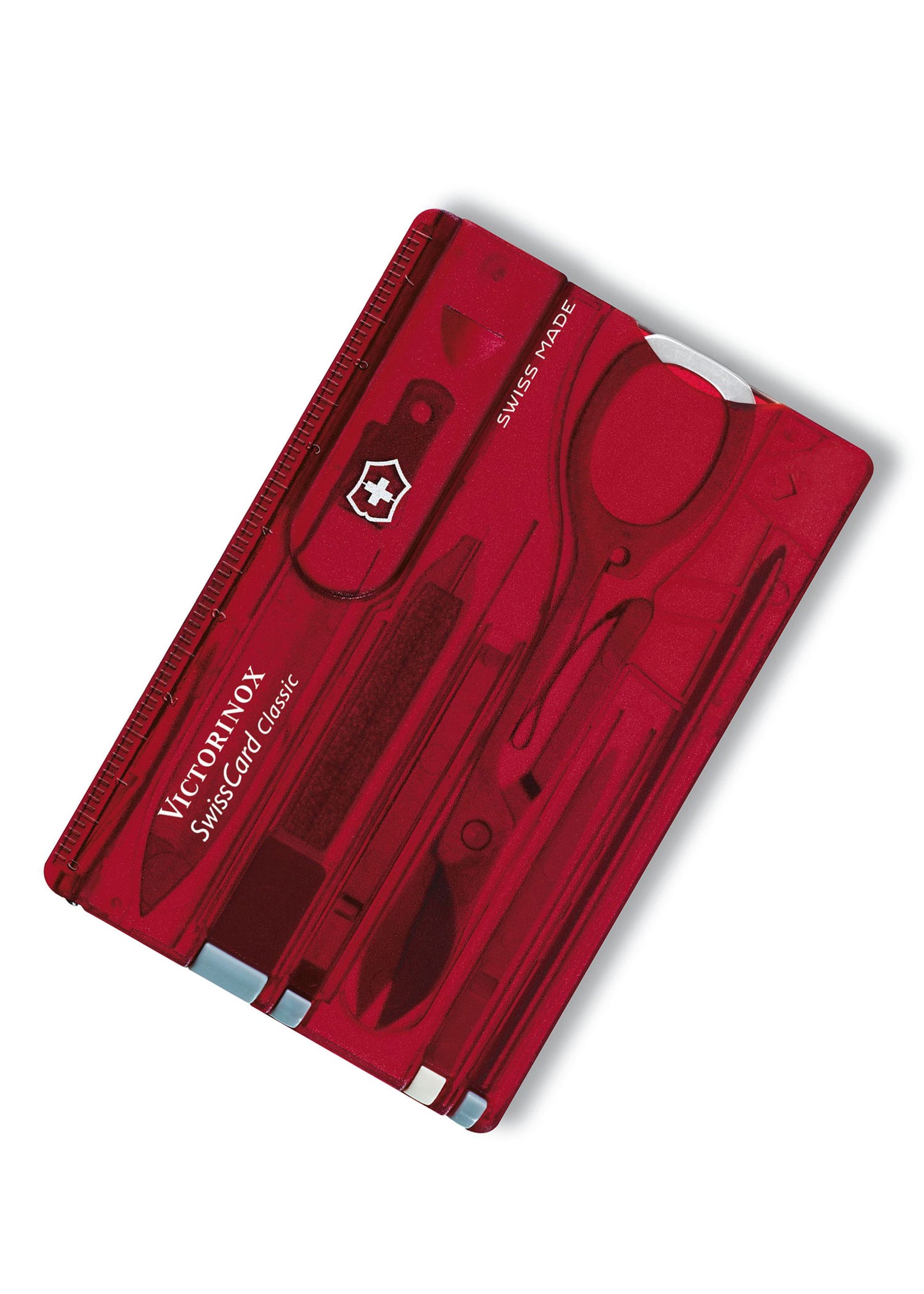 Swiss Card Classic Rouge transparent - Victorinox-T.A DEFENSE
