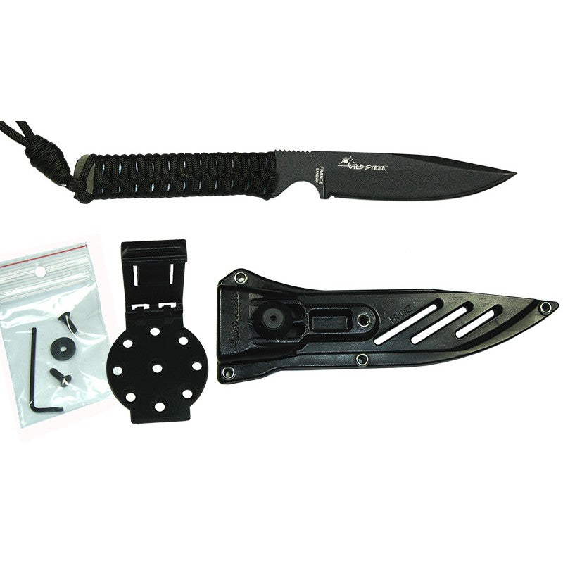 Couteau à lame fixe WT4 Gendarmerie Nationale - Wildsteer-T.A DEFENSE