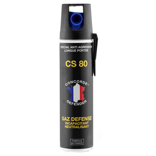 Aérosol Gaz CS 80 - 75 ml - Concorde-T.A DEFENSE