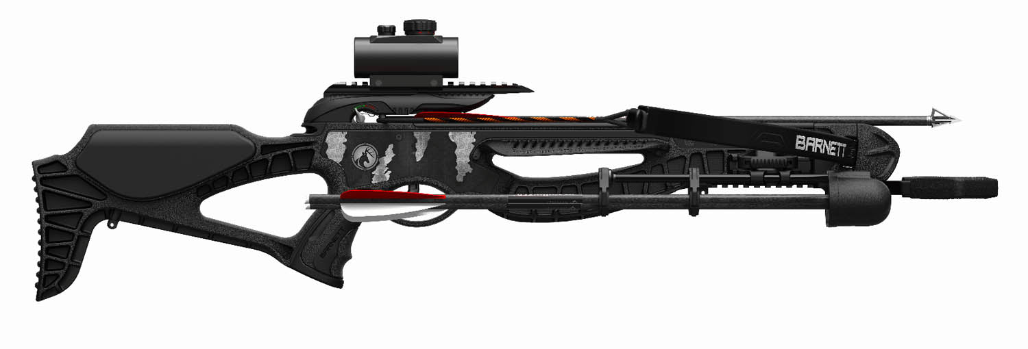 Blackcat Recurve 165 LBS crossbow + red dot - Barnett