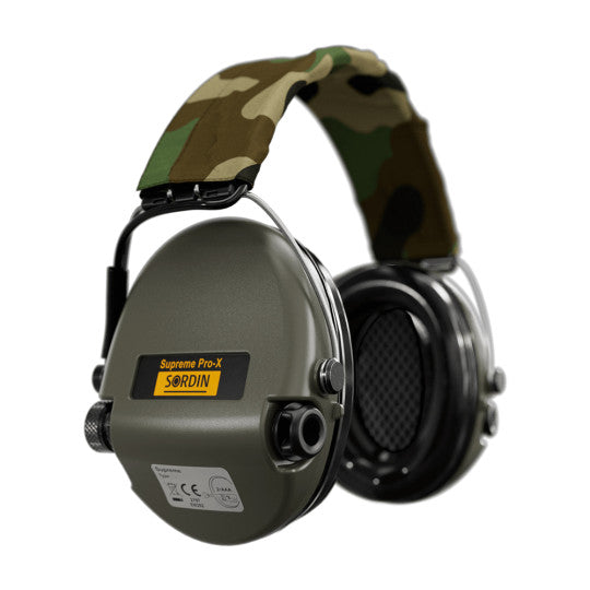 Casque anti-bruit tactique Suprême Pro-X camouflage - MSA-T.A DEFENSE
