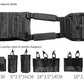 Porte-plaque pare balle TA Défense® Cuirassier™ 1000D Noir-T.A DEFENSE