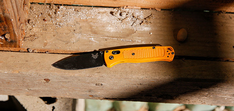 Couteau Bugout Edition limitée Worksharp - Benchmade-T.A DEFENSE