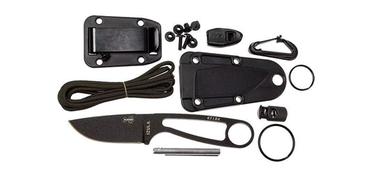 Couteau Izula + Kit de suvie - ESEE-T.A DEFENSE