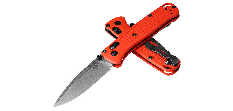 Couteau Mini Bugout Mesa Red ou Sea Foam - Benchmade-T.A DEFENSE