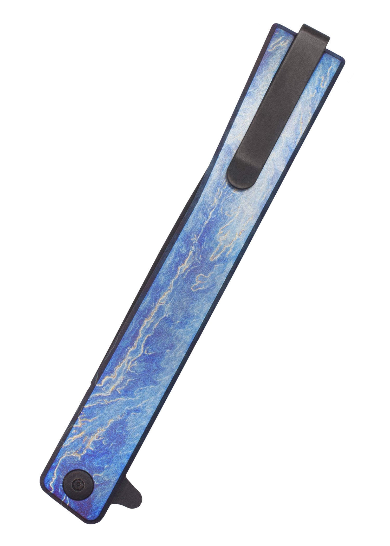 Couteau Solstice Titane Bleu - Ocaso-T.A DEFENSE