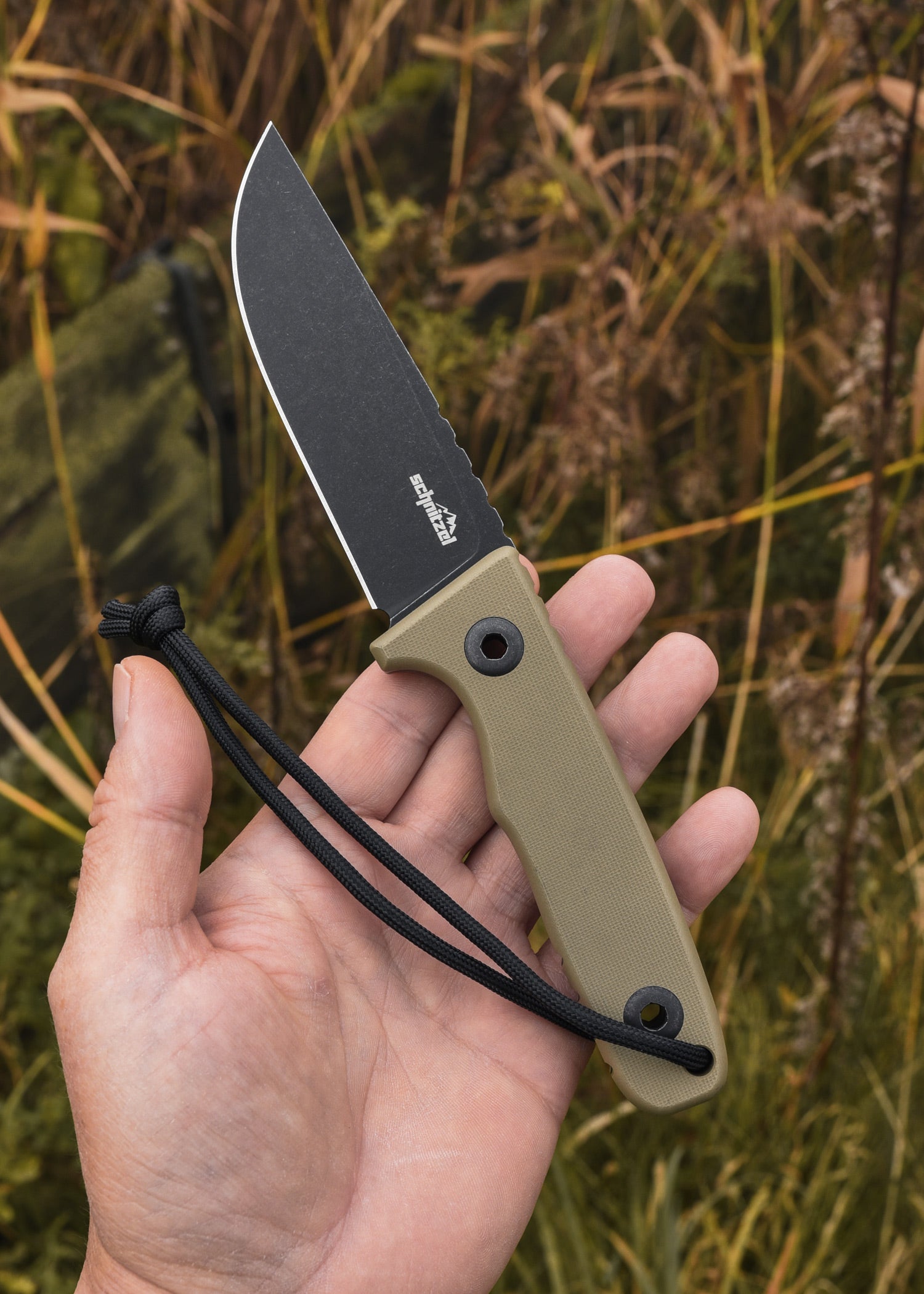 Couteau d'extérieur TRI - Schnitzel-T.A DEFENSE