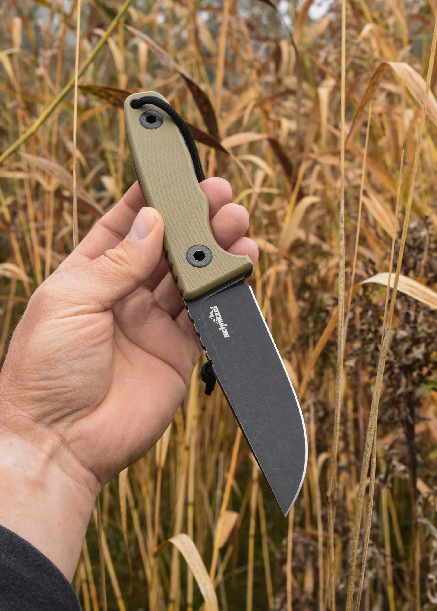 Couteau d'extérieur TRI - Schnitzel-T.A DEFENSE