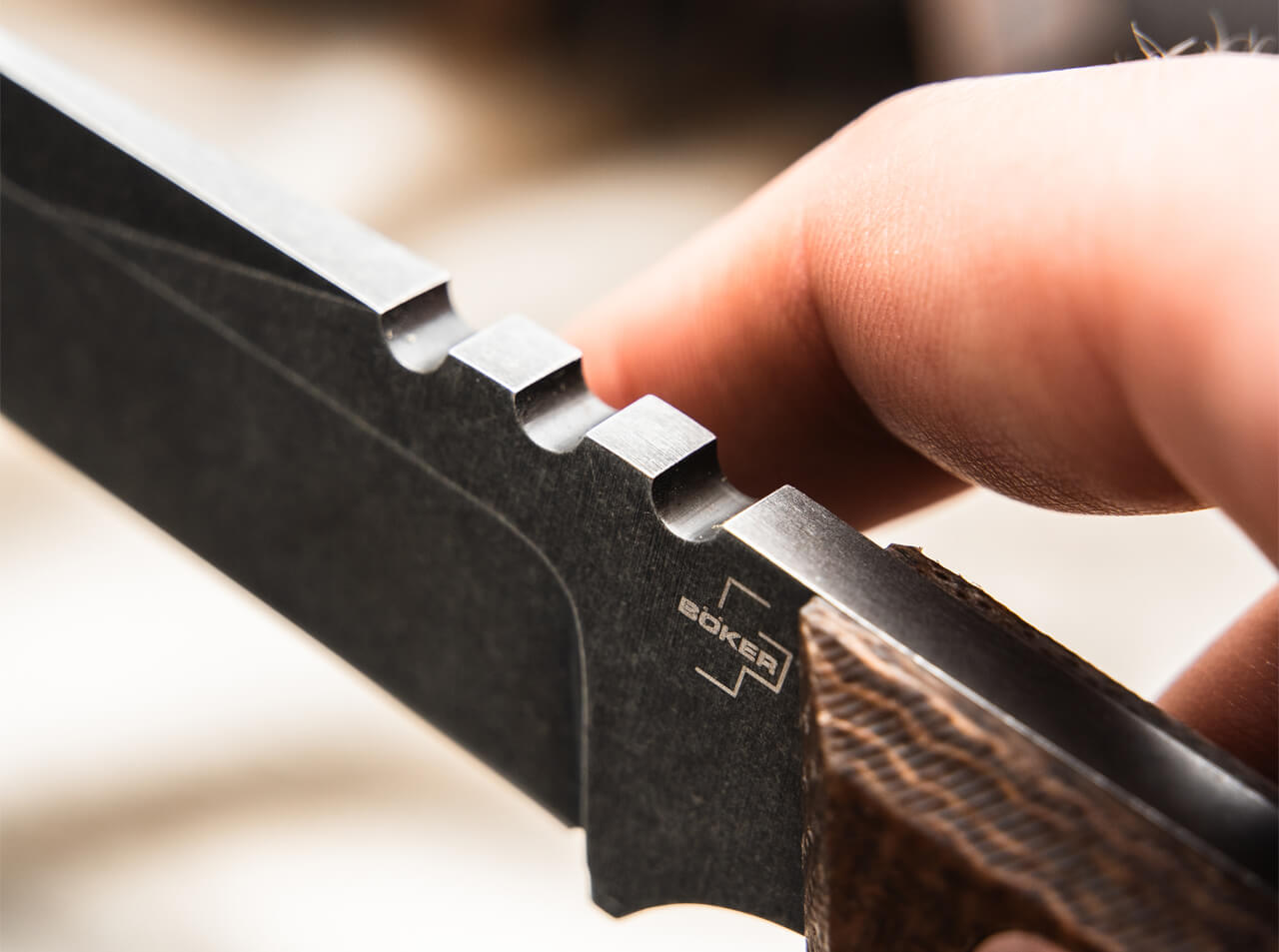 Couteau fixe Thicker Clipper - Boker-T.A DEFENSE