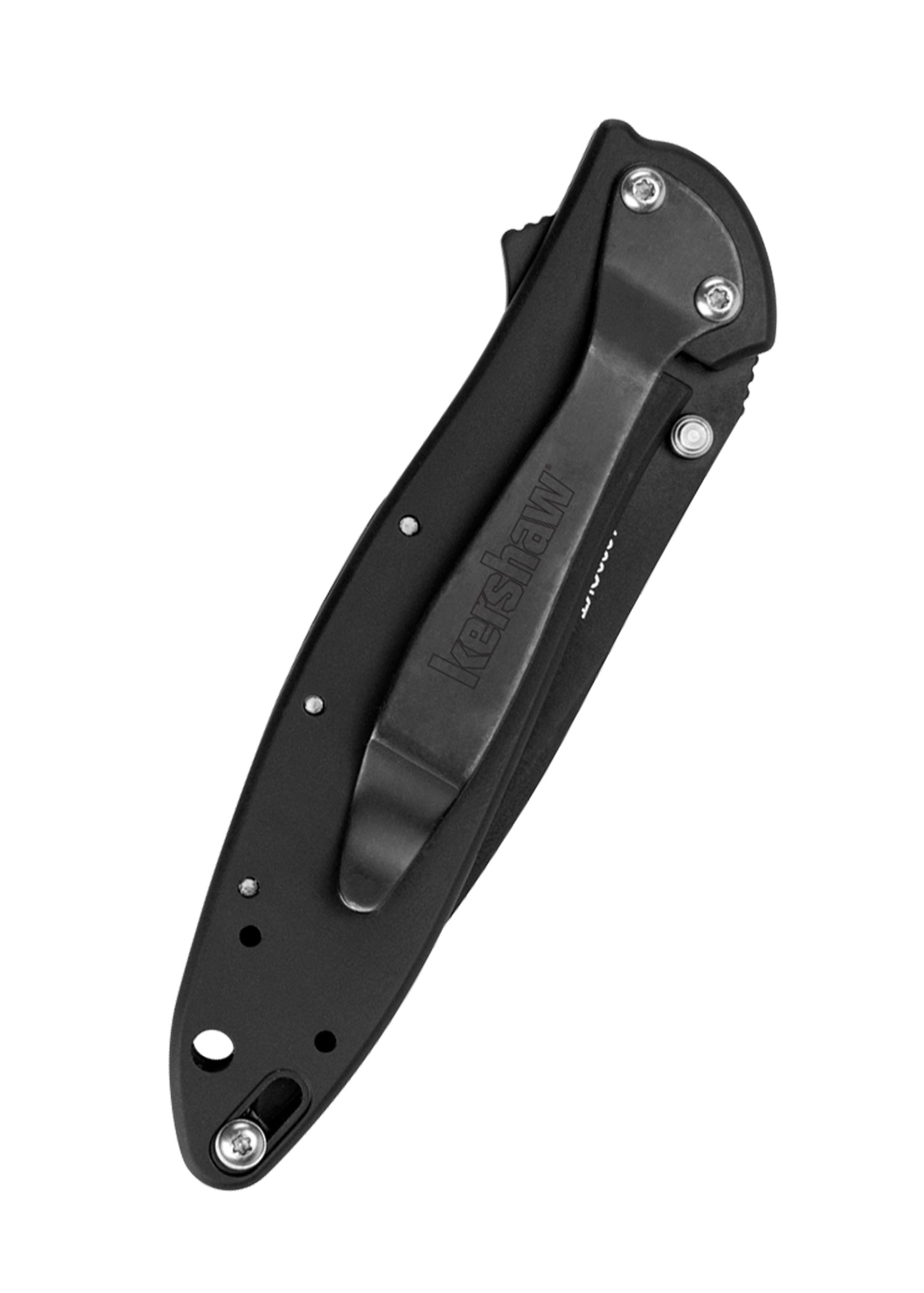 Couteau pliant Leek Black lame lisse - Kershaw-T.A DEFENSE