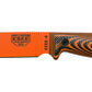 Couteau à lame fixe ESEE-4 Vert ou Orange - ESEE-T.A DEFENSE