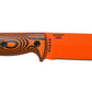 Couteau à lame fixe ESEE-5 Vert ou Orange - ESEE-T.A DEFENSE