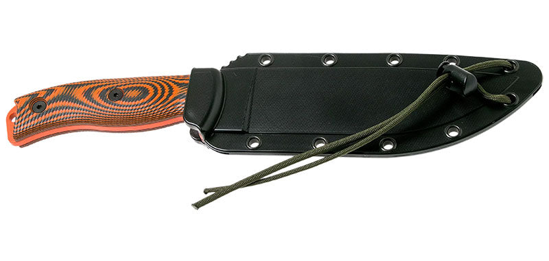 Couteau à lame fixe ESEE-6 Vert ou Orange - ESEE-T.A DEFENSE
