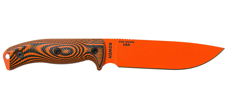 Couteau à lame fixe ESEE-6 Vert ou Orange - ESEE-T.A DEFENSE
