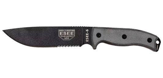 Couteau à lame fixe ESEE-6 Lame mixte - ESEE-T.A DEFENSE