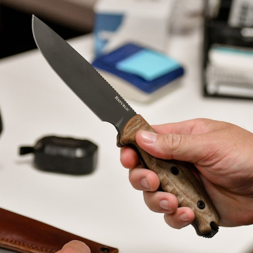 Couteau à lame fixe Republic Bushcraft - Cold Steel-T.A DEFENSE