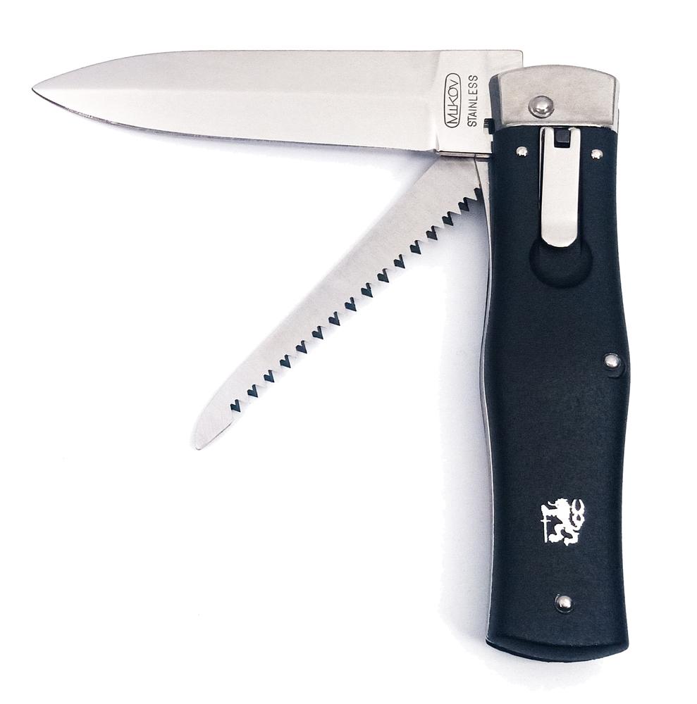 Couteau automatique Predator Lame et Scie - Mikov-T.A DEFENSE